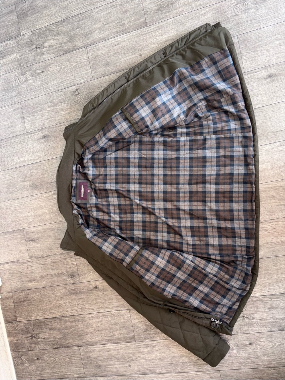 Johnston & Murphy Quilted Field Jacket | Size
Large | AMAZING Condition - Picture 4 of 8